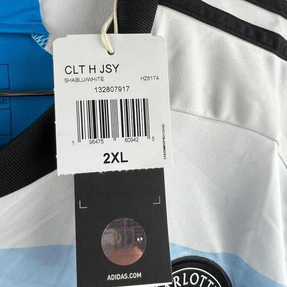 Wilfried Zaha Adidas Charlotte FC Authentic Home Soccer Jersey 2XL - Picture 7 of 8